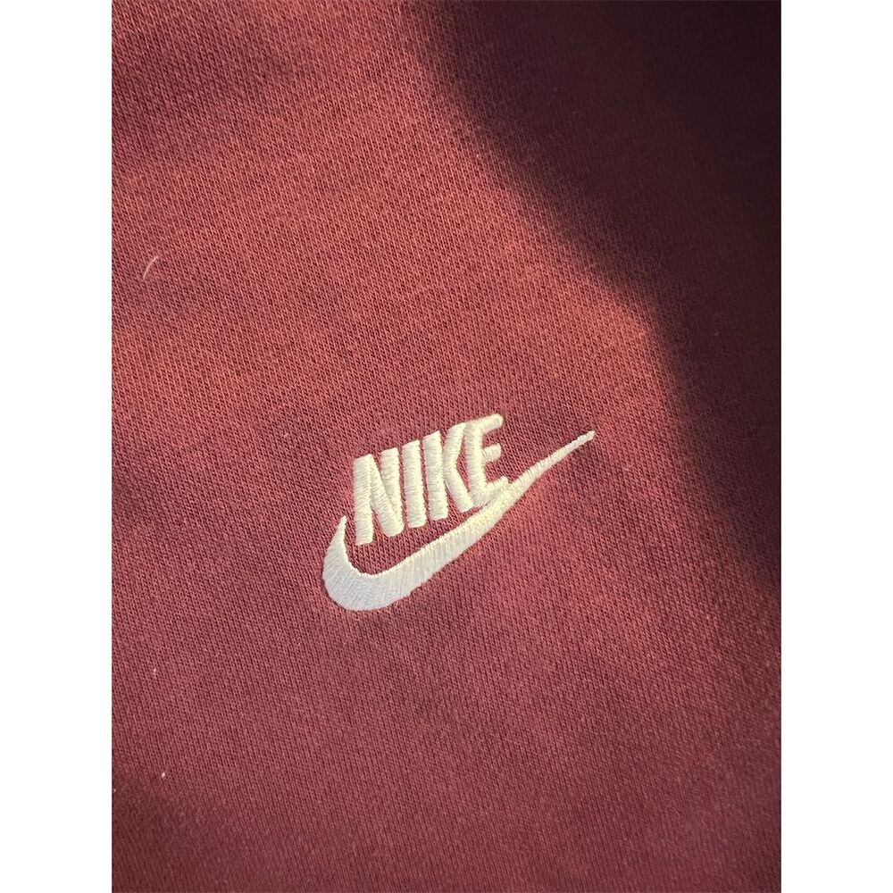 Nike Men's 2XL Burgundy Fleece Joggers Activewear Pants - Picture 4 of 7